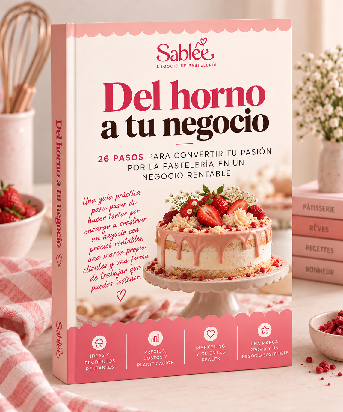 Del horno a tu negocio: 26 pasos para convertir tu pasión por la pastelería en un negocio rentable